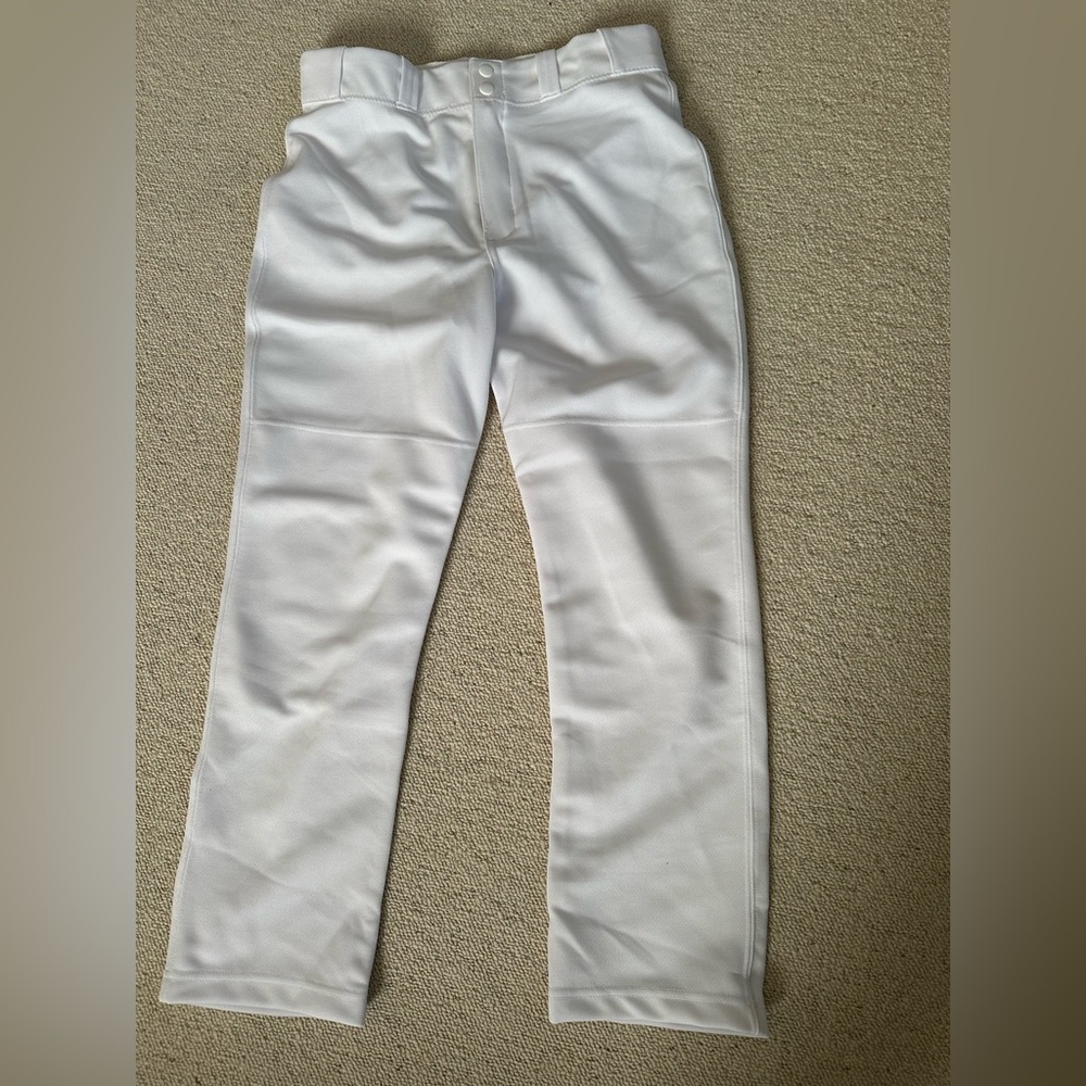Brand new Youth large white majestic baseball pants